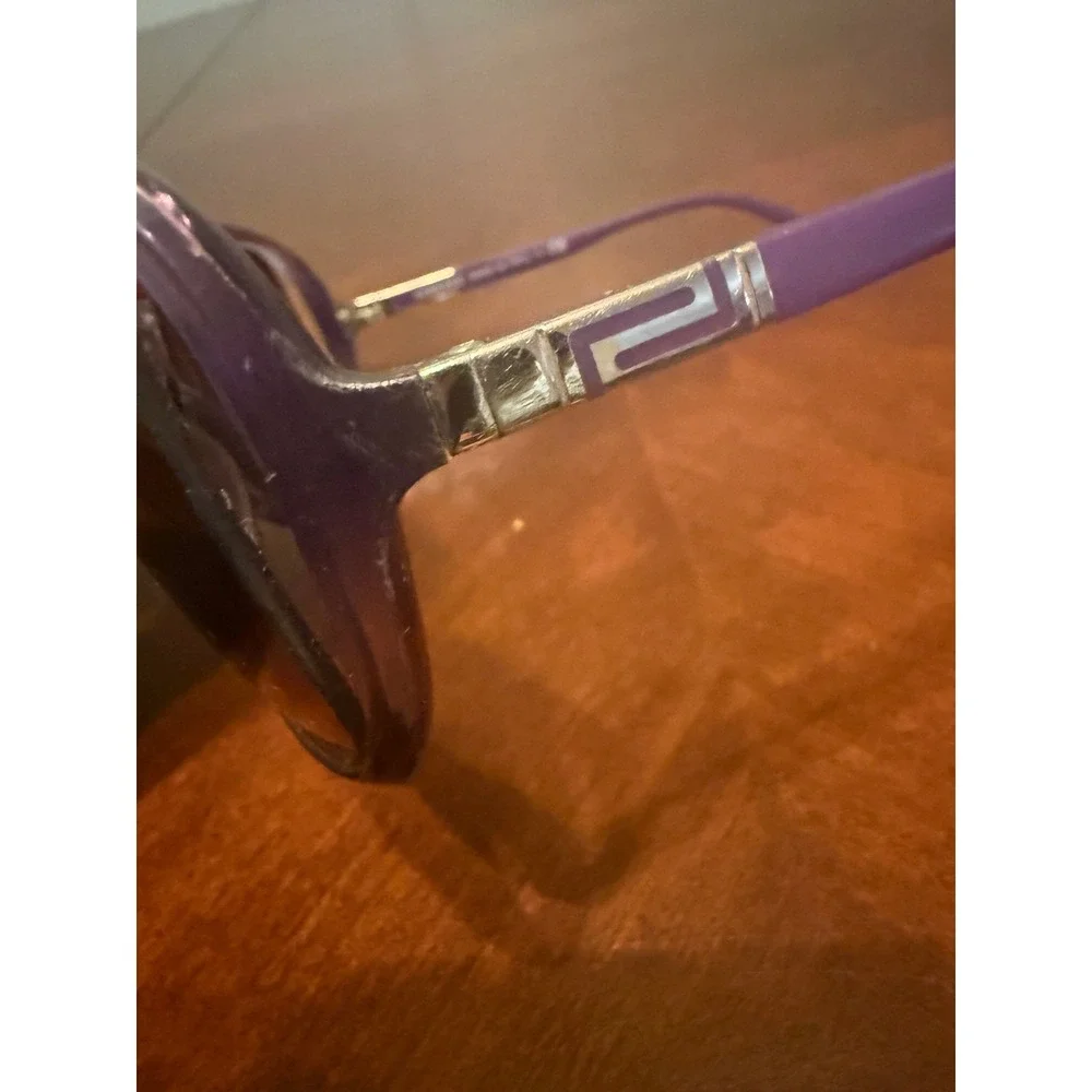 Versace 4174 Purple‎ Butterfly Sunglasses 121/8H 61-19-125 Made in Italy